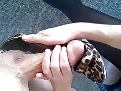 Чевли девојка cum