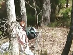 Запален црвенокосиот швајцарската сопруга отворено лента и ебам